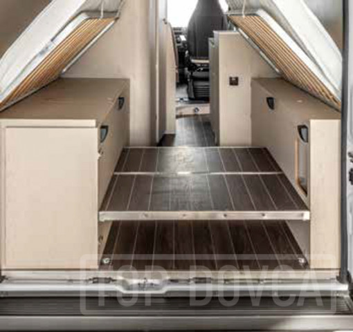 Obytná dodávka Fiat Ducato XGO X Van 104 - model 2023- interiér vozu