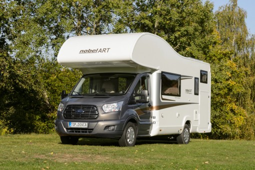 Obytný vůz nobelART A9000 - Elegance model 2019