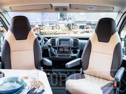 Obytná dodávka Fiat Ducato XGO X Van 104 - model 2023 - interiér vozu