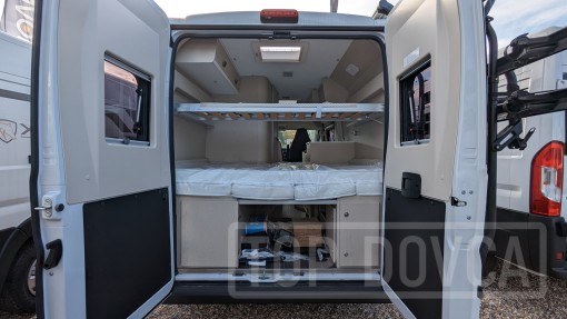Ojetý, zánovní Fiat Ducato, XGO XVAN 105 na prodej. Použitá obytná vestavba. Bazar obytných vozů.