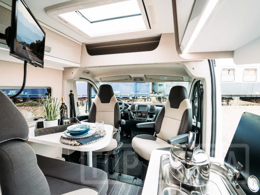 Obytná dodávka Fiat Ducato XGO X Van 104 - model 2023- interiér vozu